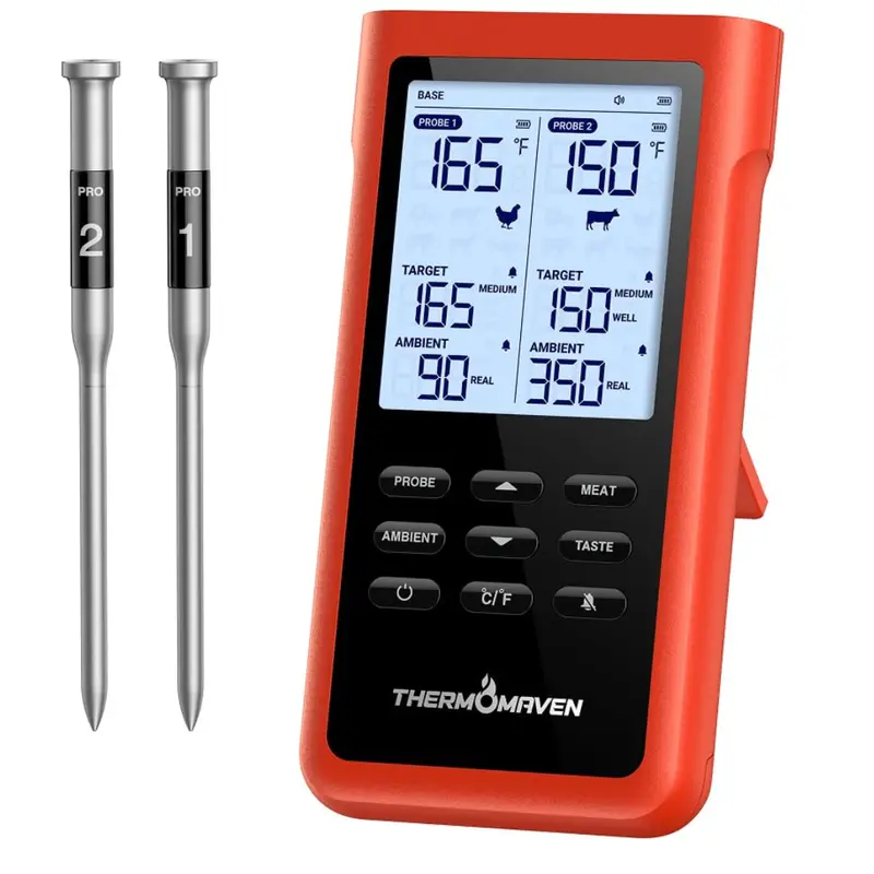 Thermomaven X2 Wireless Meat Thermometer With 2 Probes 1