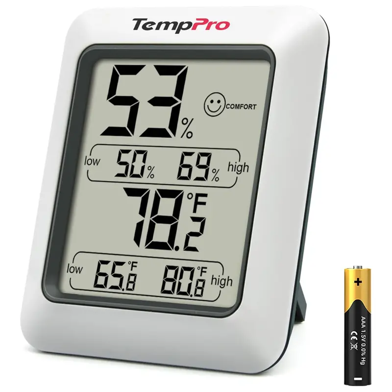 Thermopro Tp50 Digital Hygrometer Humidity Monitor 1