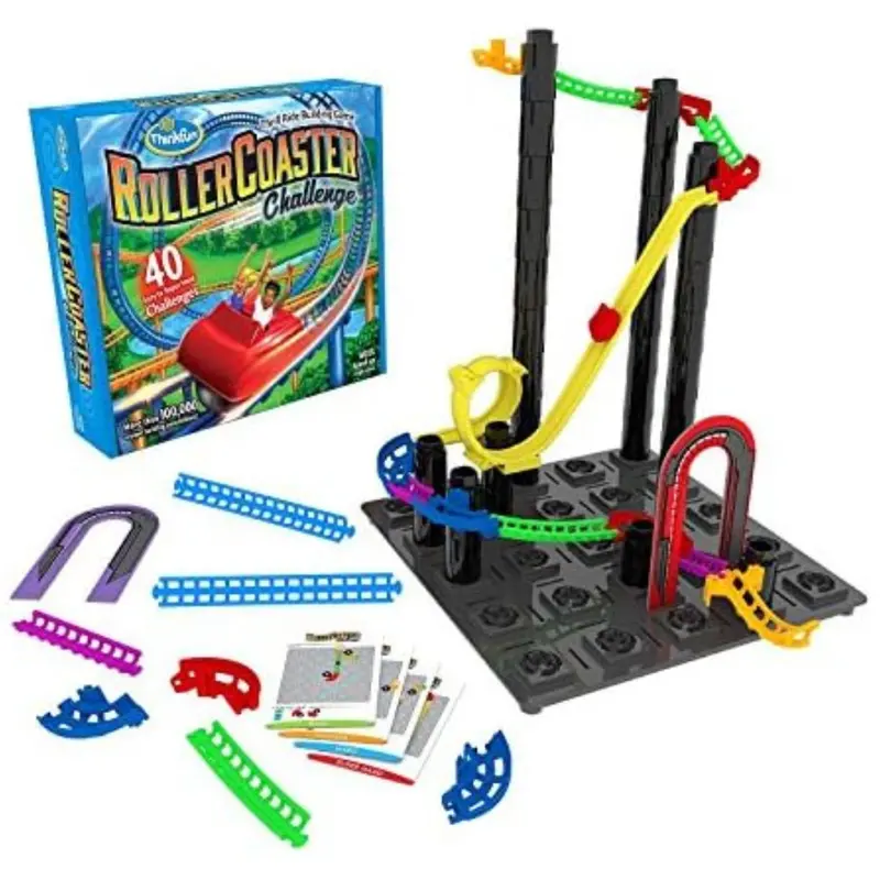 Thinkfun Roller Coaster Challenge Stem Building Game 1