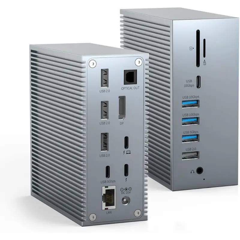 Tiergrade 18-In-1 Thunderbolt 3 Usb C Docking Station 1