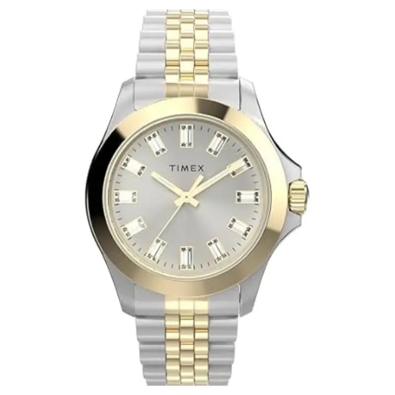 Timex Women's Kaia 40Mm Two-Tone Dial Watch 1
