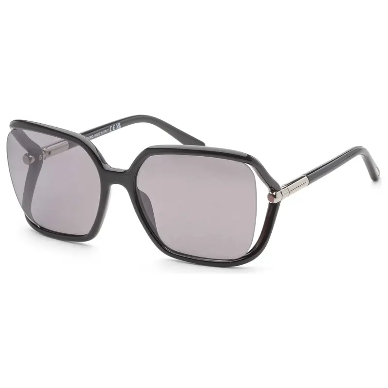 Tom Ford Solange Women's Black Square Sunglasses 1