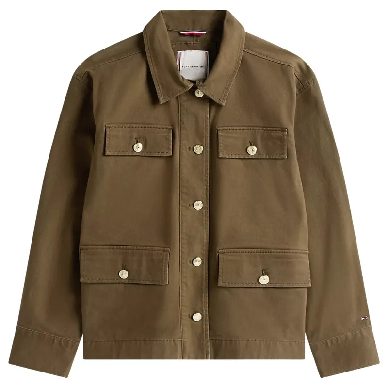 Tommy Hilfiger Gold-Button Field Women's Jacket 1