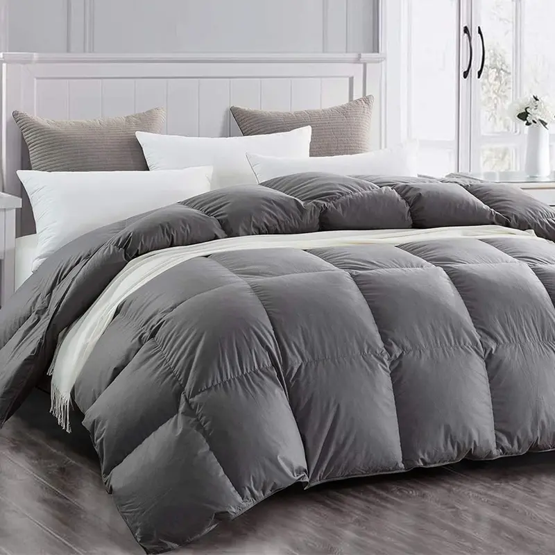 Topllen Down Feather Duvet Insert Queen Size Comforter 1