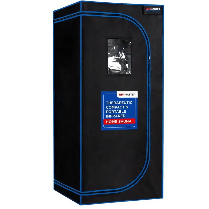 Topmaster Foldable Sauna Full Size Infrared W/ 1300W Power 1