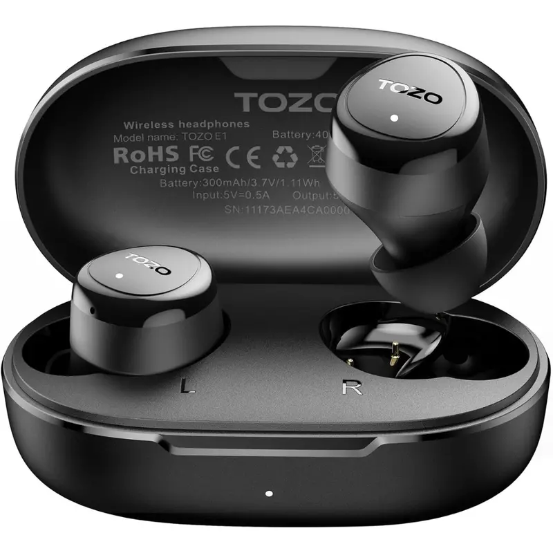 Tozo Wireless Earbuds W/ Built-In Mic 1