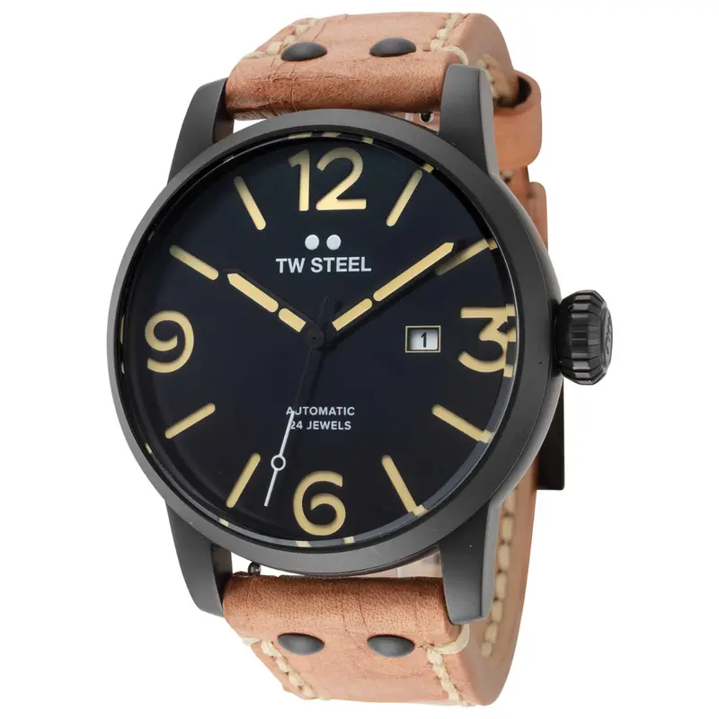 Tw Steel Men's Maverick Automatic Black Dial Watch 1