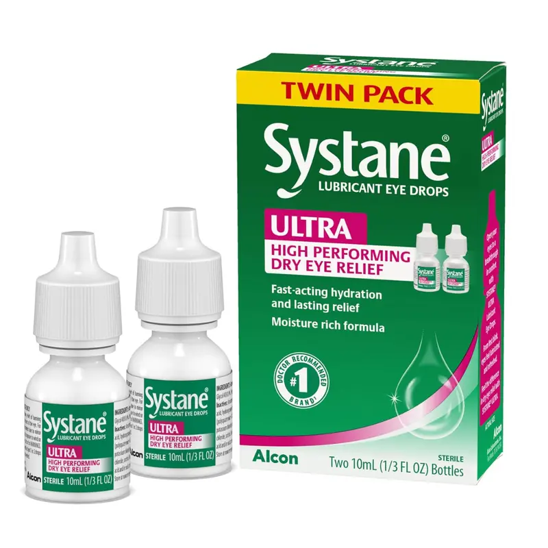 Twin Pack Systane Ultra Lubricant Eye Drops (10-Ml Each) 1