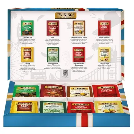 Twinings Classic Tea Variety Sampler Gift Box 1