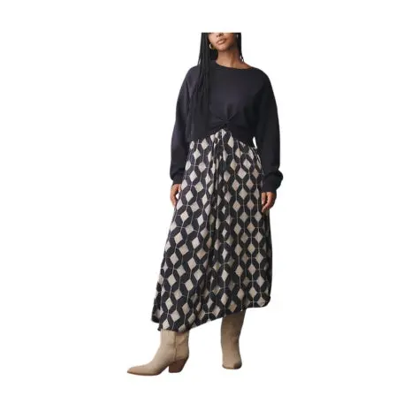 Twofer Sweater + Dress Set 1