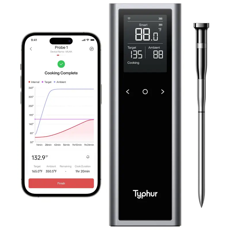 Typhur Sync One Smart Wireless Food Thermometer W/ One Probe 1