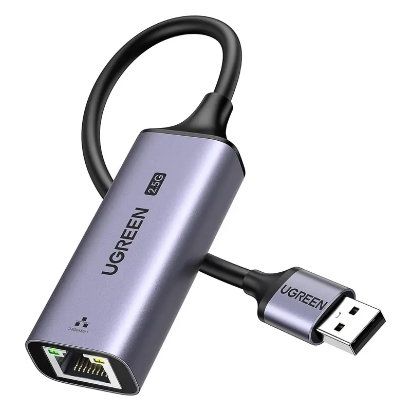 Ugreen 2.5Gbps Usb-A To Ethernet Adapter 1