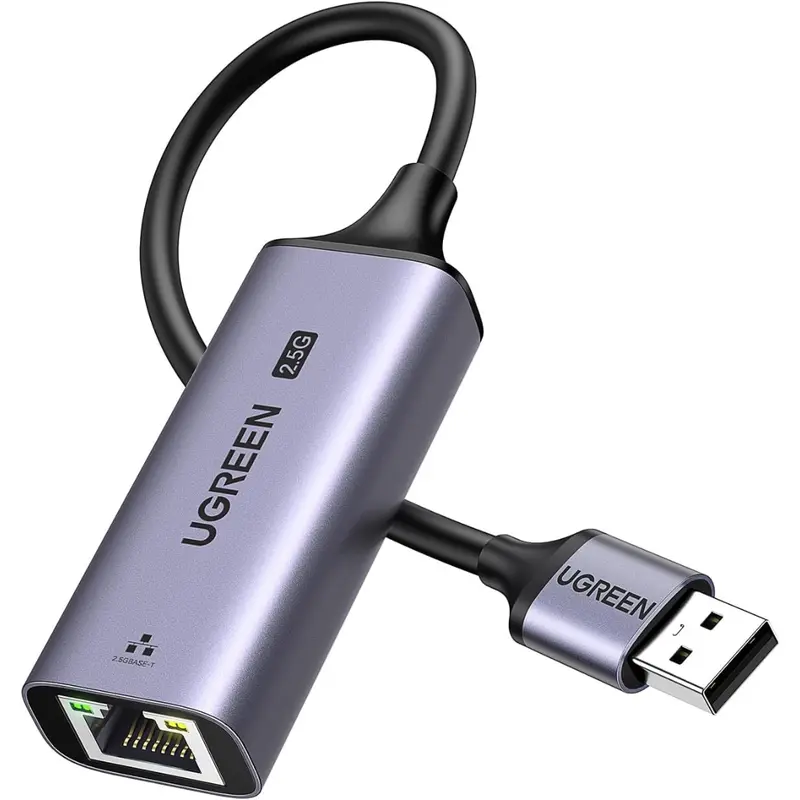 Ugreen 2.5Gbps Usb-A To Ethernet Adapter 1