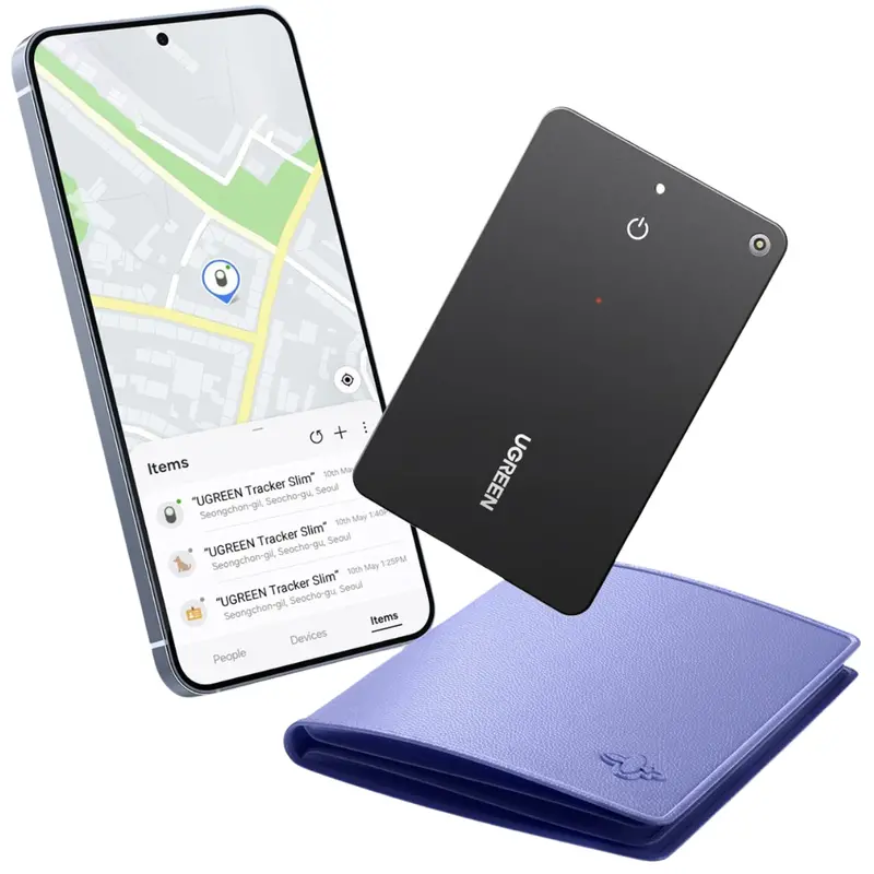 Ugreen Finetrack Slim S Bluetooth Tracker Wallet Card (Samsung Only) 1
