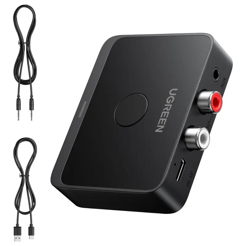 Ugreen Hi-Res Wireless Audio Adapter Bluetooth 6.0 Receiver 1