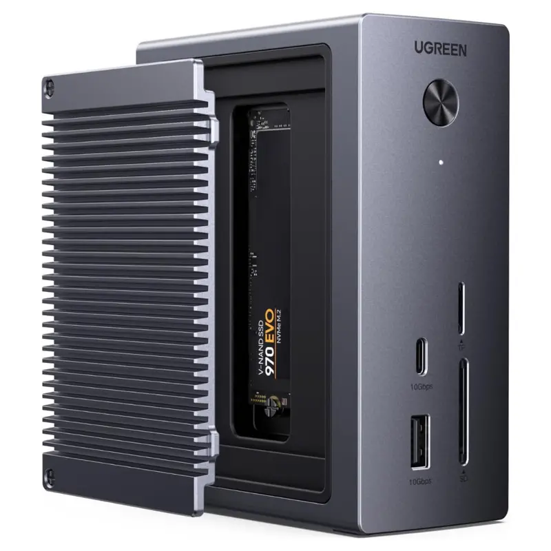 Ugreen Revodok 10-In-1 Usb-C Hub With Nvme Ssd Dock & 4K Hdmi 1