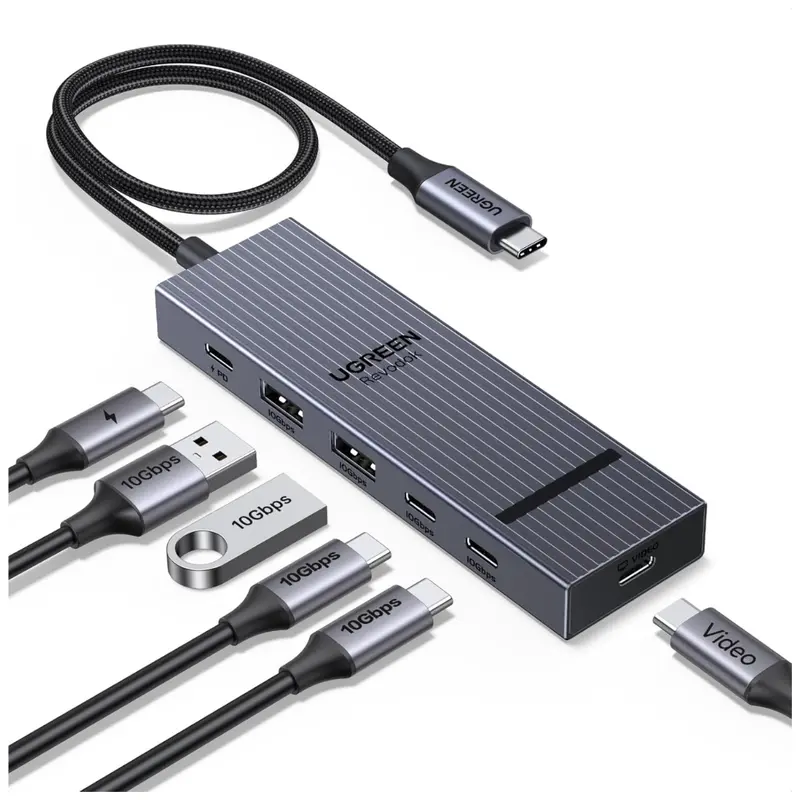 Ugreen Revodok Usb-C Hub 4K@60Hz Video Adapter 1