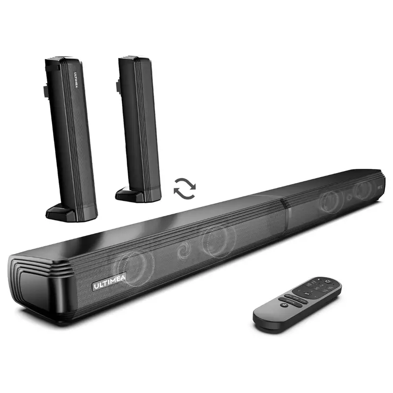 Ultimea U3300 2.1-Channel Sound Bar With Wireless Subwoofer & Bluetooth 1