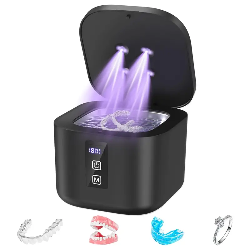 Ultrasonic Retainer Cleaner 48Khz Dental Pod 1