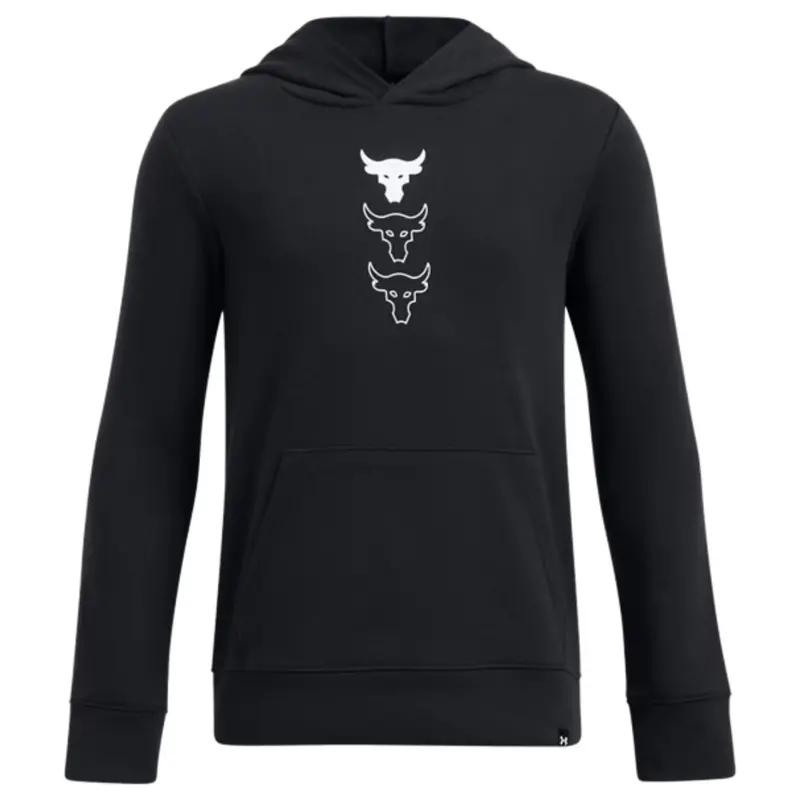 Under Armour Boys' Project Rock Payoff Rival Hoodie 1