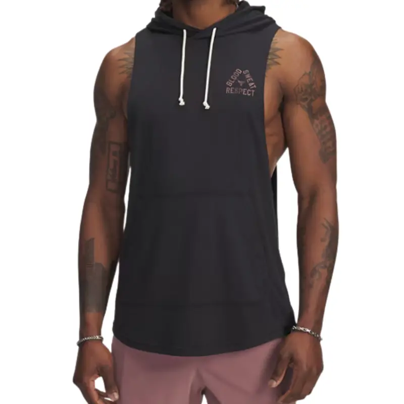 Under Armour Project Rock Men's Sleeveless Hoodie 1