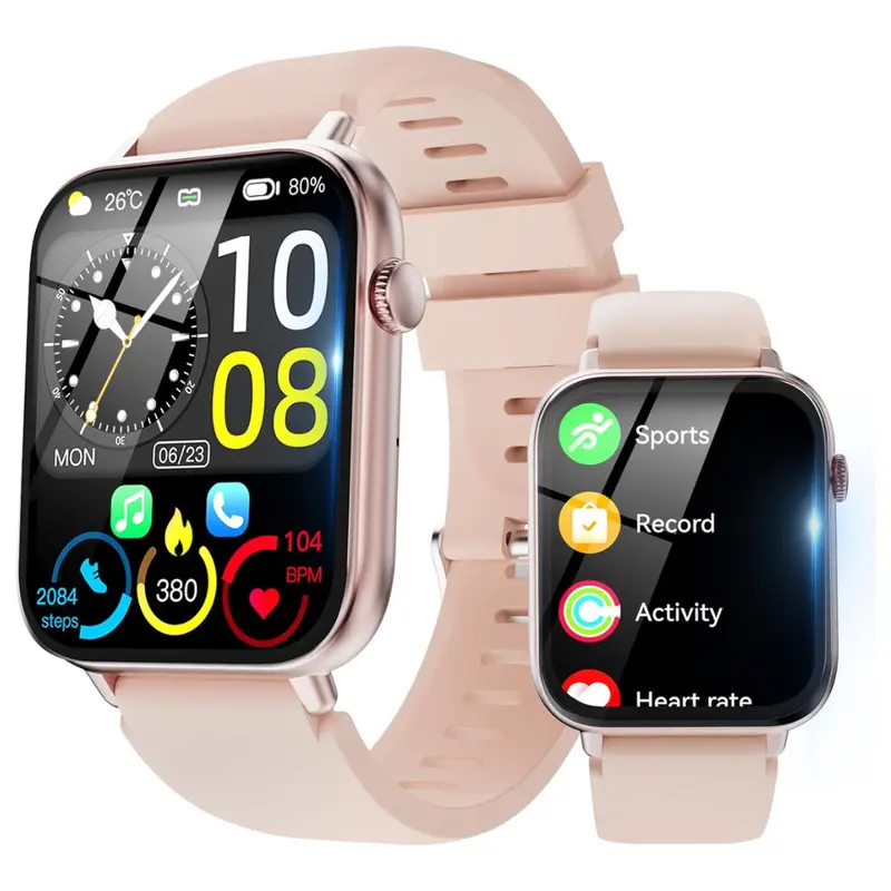 Unisex 1.85" Hd Fitness Smartwatch With Answer/Make Call 1