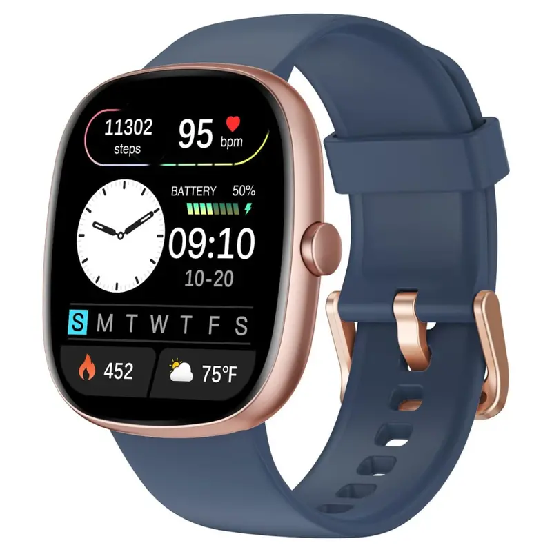 Unisex 1.85" Smart Fitness Watch With Call Function (Various) 1