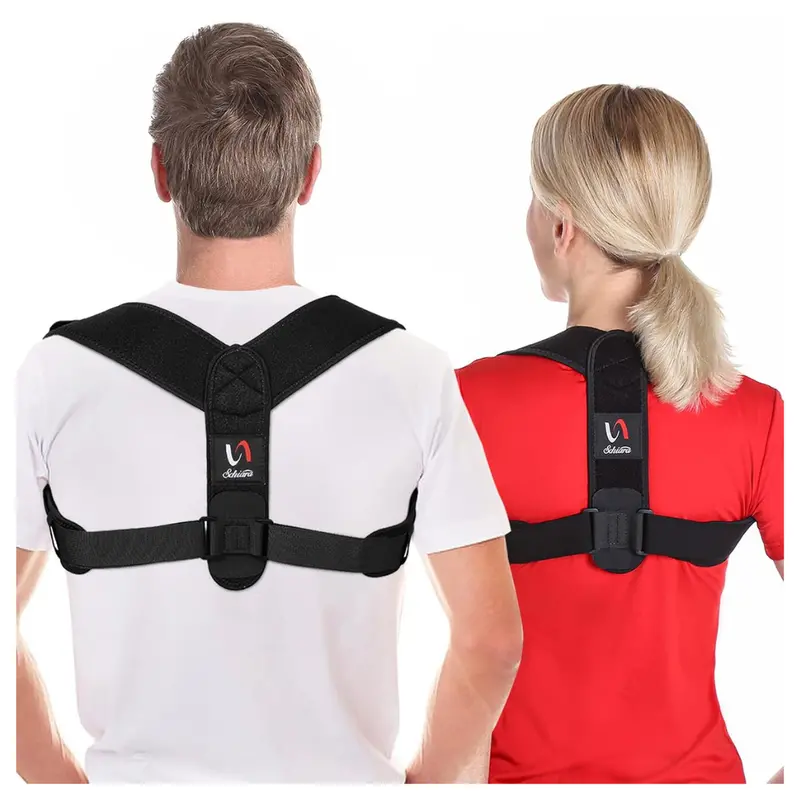 Unisex Adjustable Posture Corrector Upper & Back Brace 1