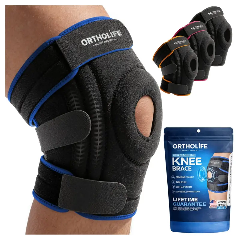 Unisex Arthritis Pain Relief Knee Compression Sleeve 1