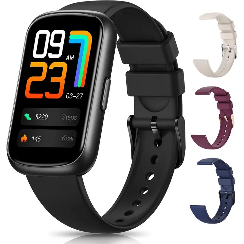 Unisex Fitness Smartwatch With Heart Rate/Spo2/Sleep Monitor 1
