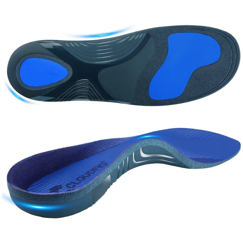 Unisex High Arch Support Orthotic Relief Shoe Inserts 1