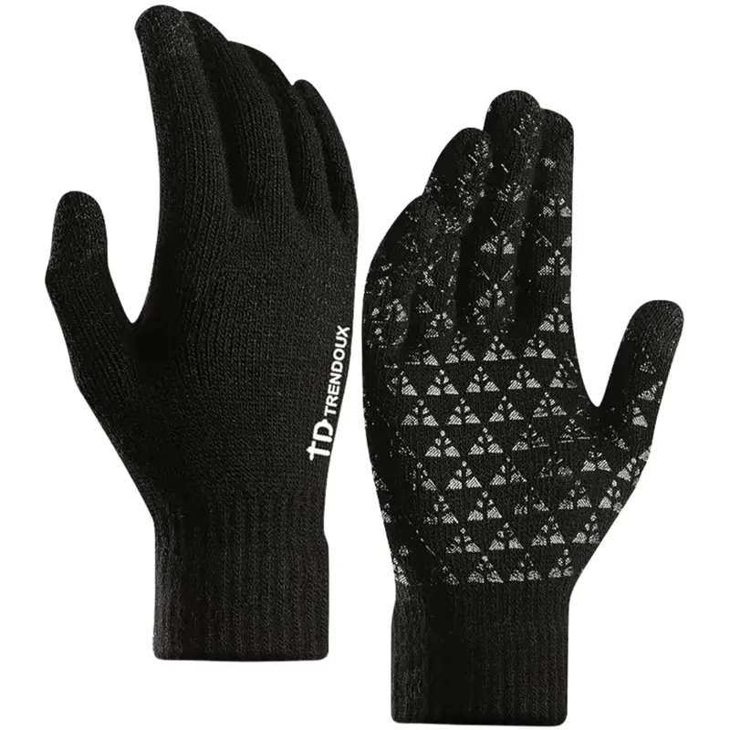 Unisex Knit Winter Touchscreen Knit Gloves (Various) 1