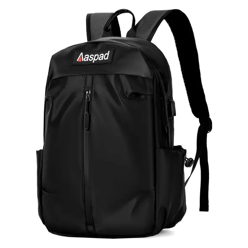 Unisex Lightweight Laptop Backpack W/ 4-Compartments & 2-Side Pockets 1