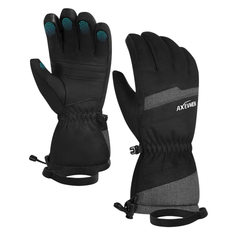Unisex Winter Waterproof Ski Snow Warm Gloves 1