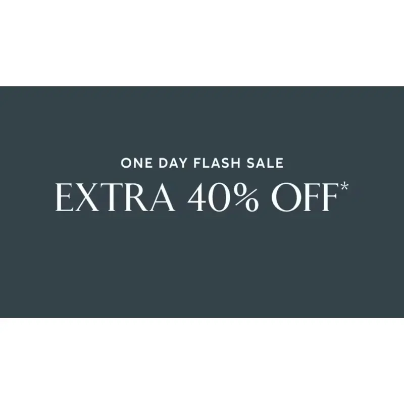 Up To 40% Off + Extra 40% Off New Arrivals At Banana Republic Factory 1