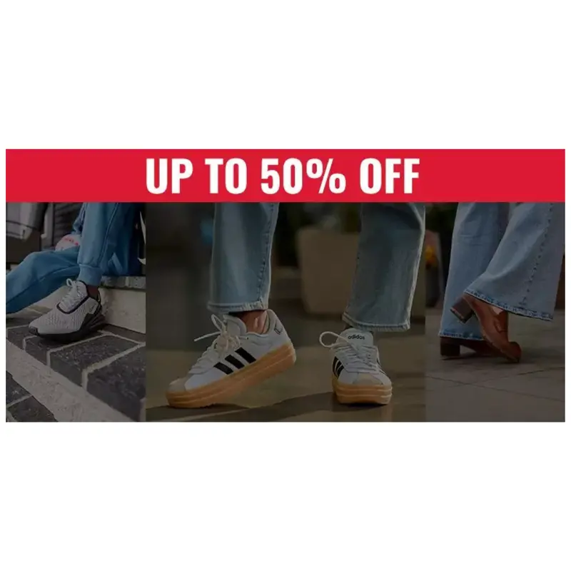 Up To 50% Off On Footwear At Scheels 1