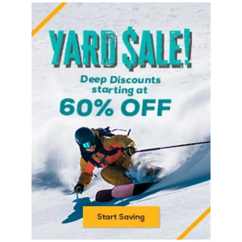 Up To 60% Off On Select Styles At Sun & Ski Sports 1