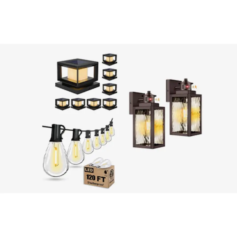 Up To 80% Off On Outdoor Lighting At Woot 1