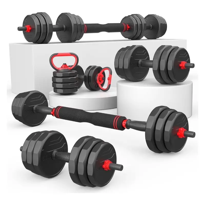 Upgo 70Lbs 5-In-1 Adjustable Free Weight Set 1