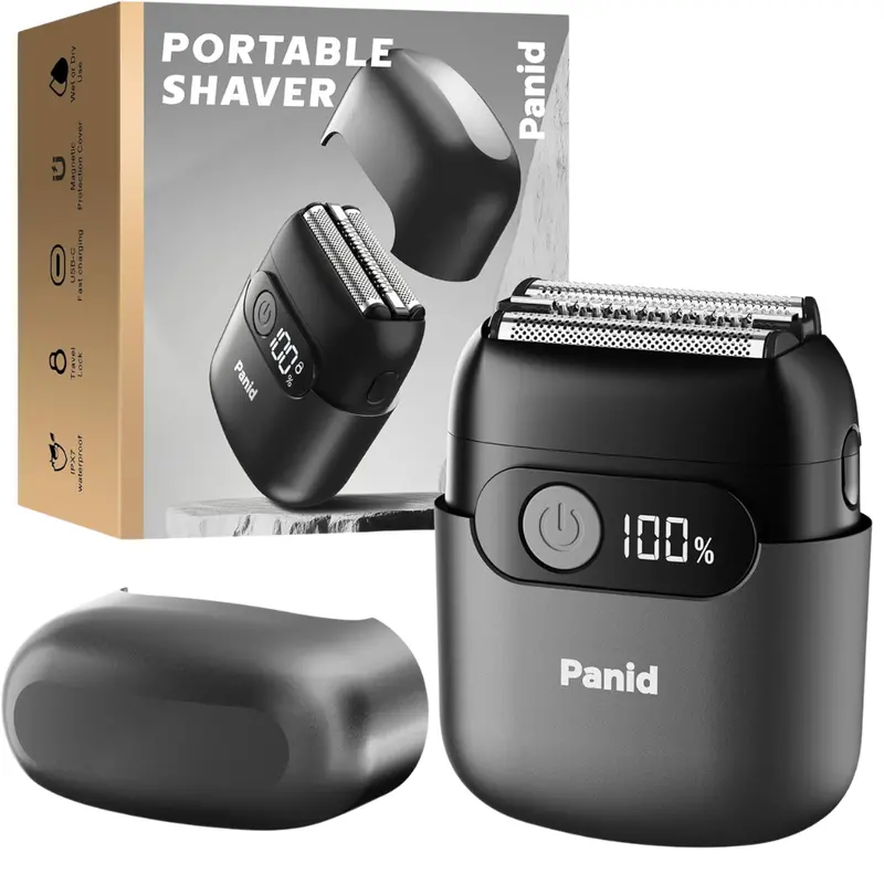 Upgraded Mini Electric Razor With 3 Floating Blades 1