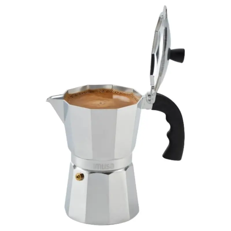 Usa Aluminum Stovetop 6-Cup Espresso Maker 1