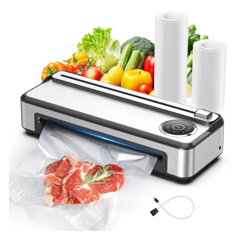 Vacuum Sealer Machine With Dual-Pump Suction & 2 Bag Rolls 1