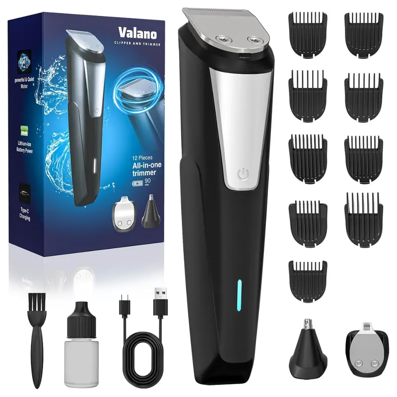 Valano Men's Professional Beard Trimmer & Hair Clipper 1