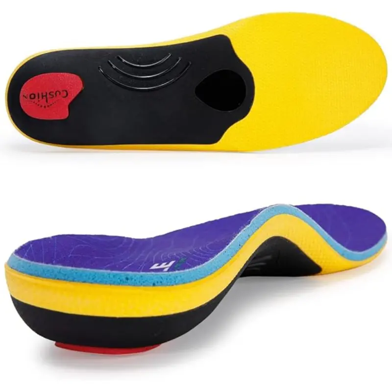 Valsole Unisex Heavy Duty Pain Relief Orthotics Arch Support Insoles 1