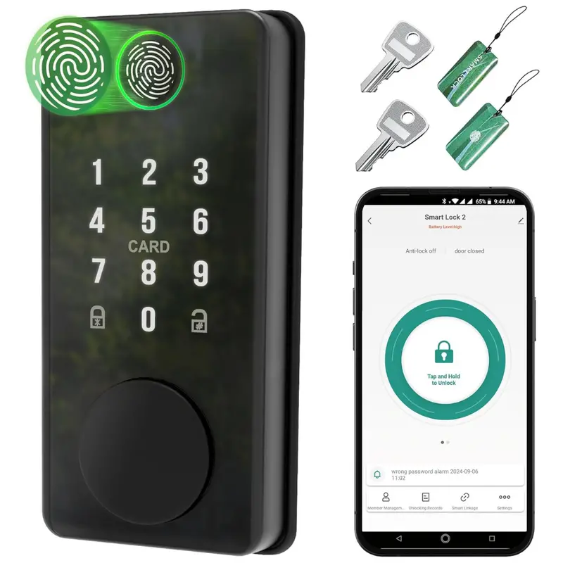 Vegaton Keyless Entry Door Lock With Keypad 1