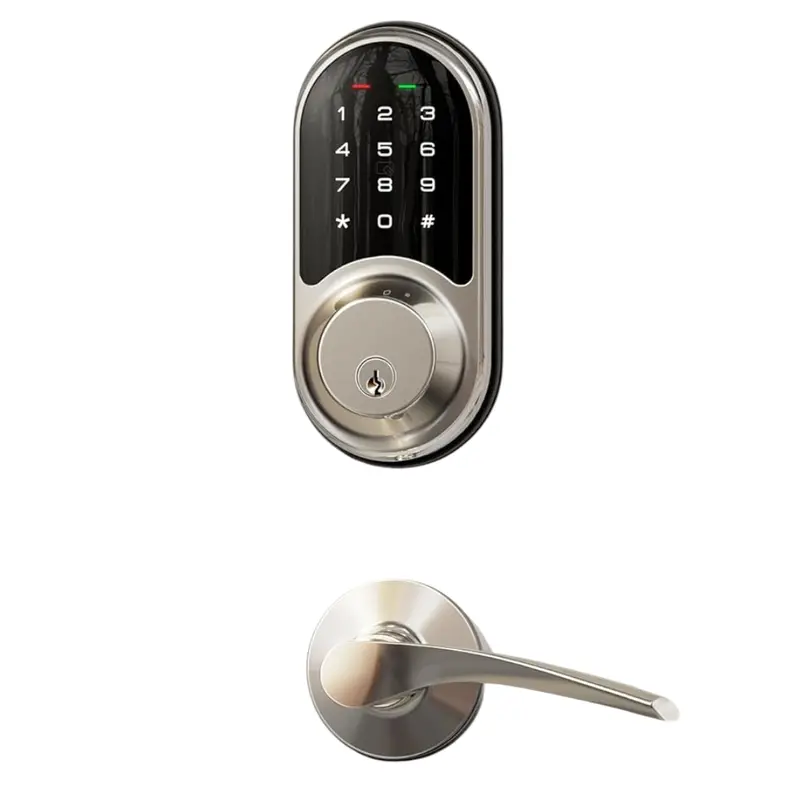 Veise Rz06b Keyless Entry Smart Lock With Lever Handle 1