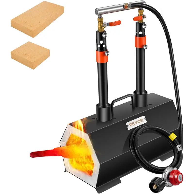 Vevor Portable 2 Burner Propane Forge Kit (2600 Deg.F) 1