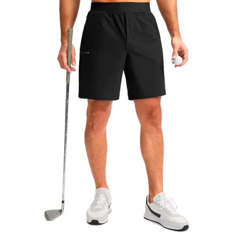 Viodia Men's 7" Elastic Waist Shorts With 5-Pockets (Various) 1