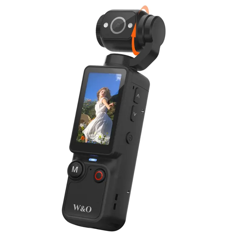 Vlogging Camera With 180º Rotating Lens With 32Gb Card 1