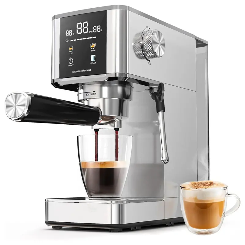 Waa 20 Bar Craft Barista-Grade Espresso Machine 1